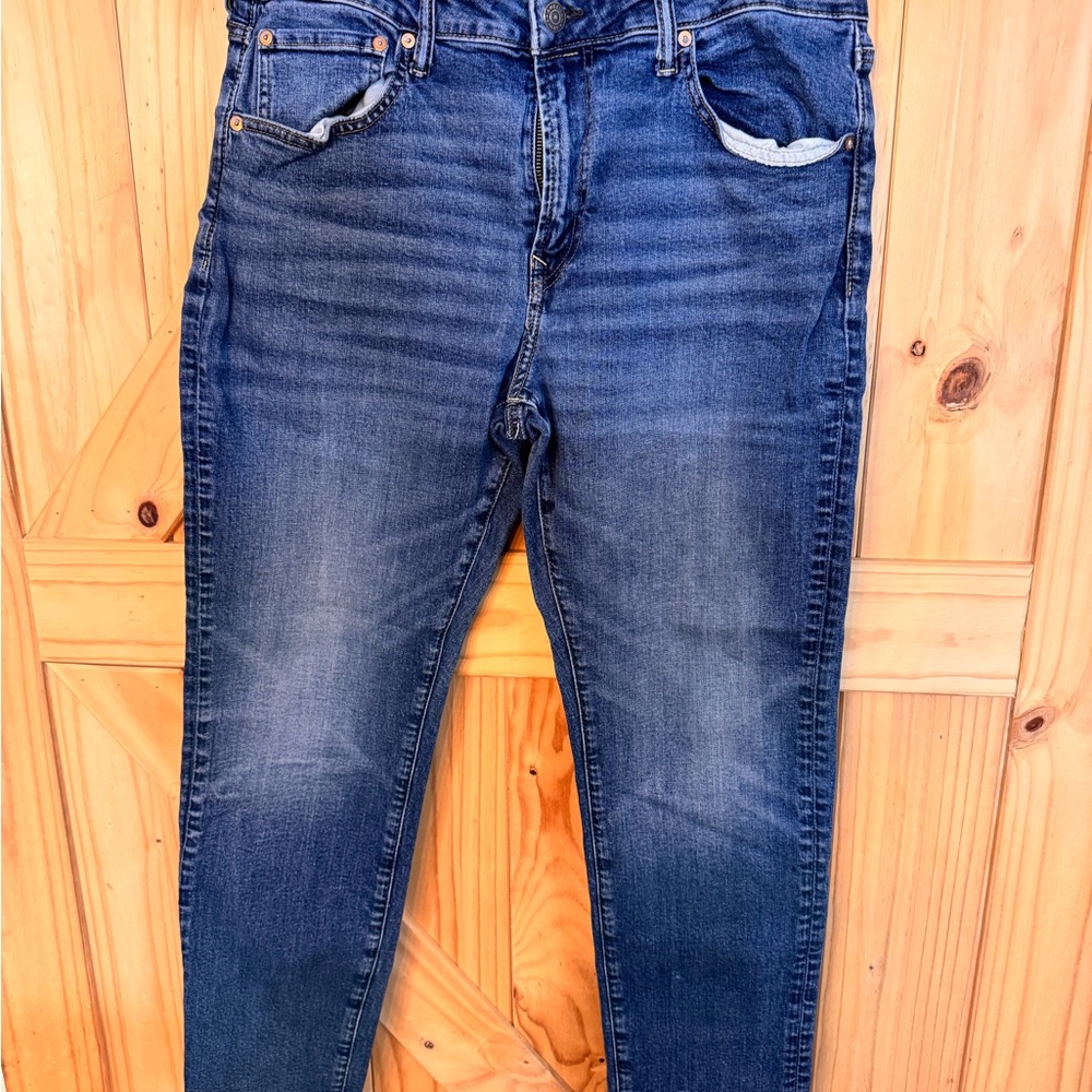 American Eagle Outfitters Dark Blue Skinny Jeans